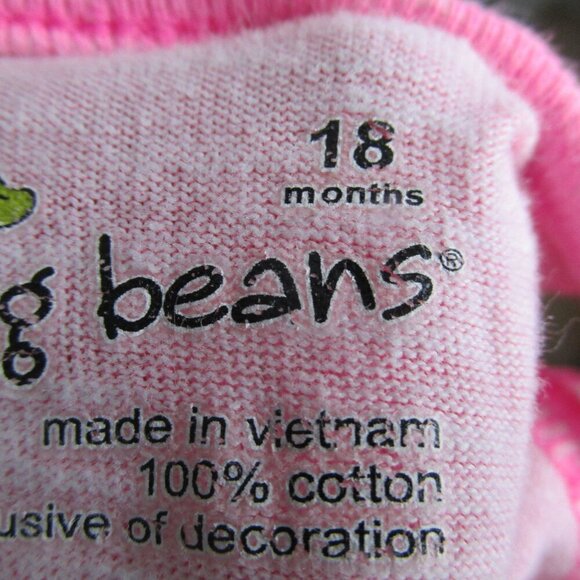 Jumping Beans Pullover T Shirt‎ Toddler Girls Size 18M Pink Short Sleeve Tee Top - Picture 4 of 4